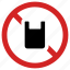 ban plastic, forbidden, no bag, prohibited, prohibition, stop 
