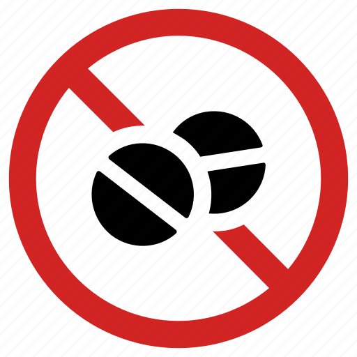 Ban medicine, drugs, illegal, no medication, pills forbidden, prohibited, prohibition sign icon - Download on Iconfinder