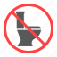 no, toilet, prohibition, forbidden, wc, bathroom, ban 