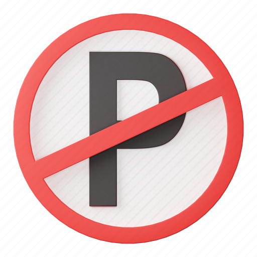 No, parking, traffic, sign, road, park, prohibition icon - Download on Iconfinder
