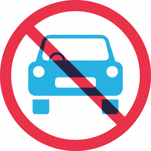 Ban, car, forbidden, parking, prohibition, warning icon - Download on Iconfinder