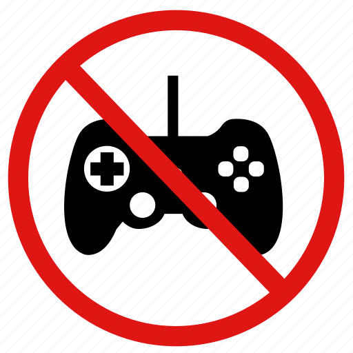 No games, no gaming, no xbox, prohibited area icon - Download on Iconfinder
