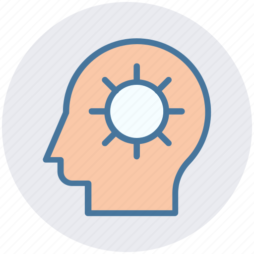 Brain gear, brainstorming, gear, head, head gear, strategy icon - Download on Iconfinder
