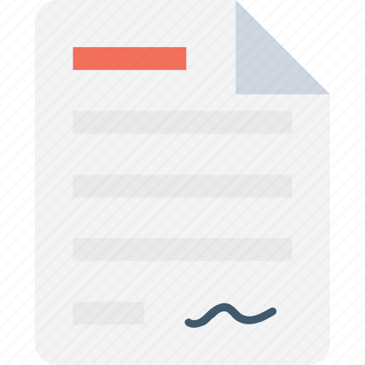 Contract, document, note, sheet, text sheet icon - Download on Iconfinder