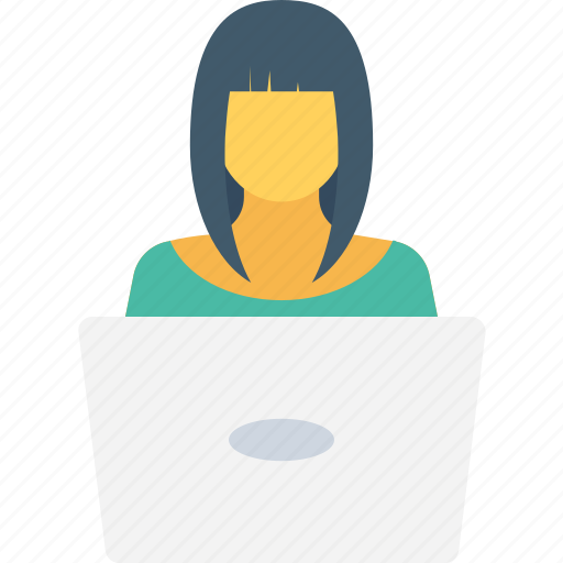 Female, freelancer, lecture, presentation, public speaker icon - Download on Iconfinder