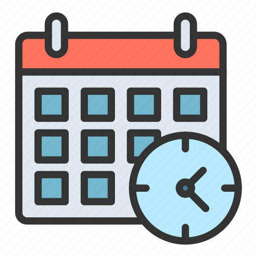 Clock, calendar, schedule, deadline icon - Download on Iconfinder