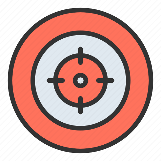 Aim, objective, goal, precision icon - Download on Iconfinder