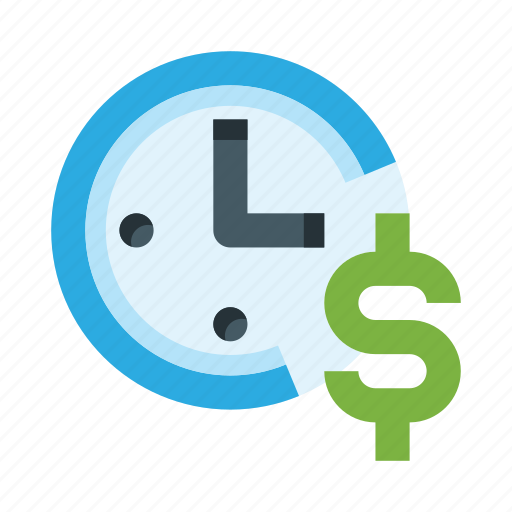Time, money, estimation, project management, cost, rate, hourly icon - Download on Iconfinder