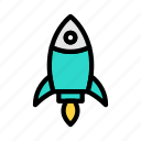 startup, business, project, boost, rocket