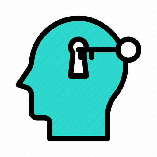 Unlock, key, access, solution, mind icon - Download on Iconfinder