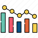 infographic, statistics, data analytics, business chart, trend chart