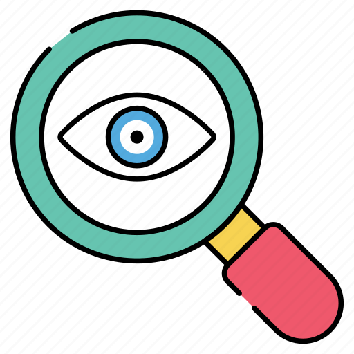 Search eye, eye analysis, inspection, monitoring, find eye icon - Download on Iconfinder