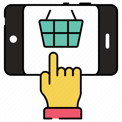 Mobile shopping, mobile grocery, eshopping, online shopping, mcommerce icon - Download on Iconfinder