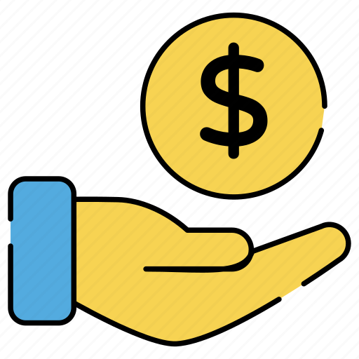 Offer money, offer cash, financial service, giving money, donation icon - Download on Iconfinder