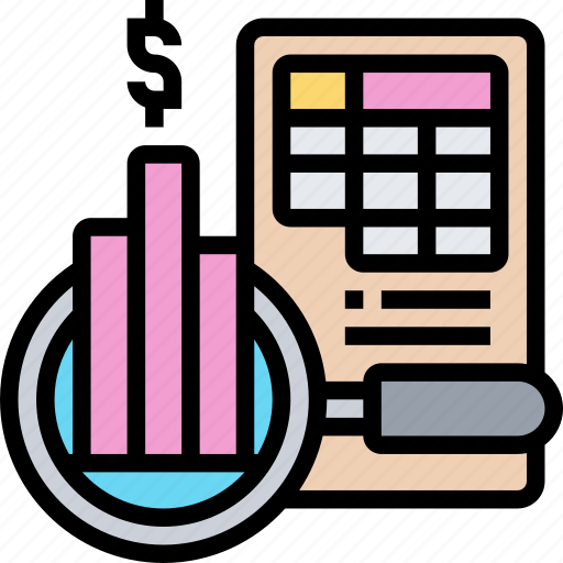Financial, report, accounting, statement, marketing icon - Download on Iconfinder