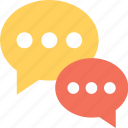 chat balloon, chat bubble, chatting, comments, speech bubble