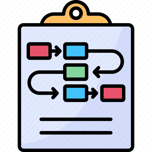 Strategy list, planning, checklist, clipboard, document icon - Download on Iconfinder