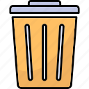 garbage, trash, waste, basket, bin