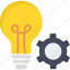 bulb, settings, configuration, idea, imagination 