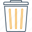 garbage, trash, waste, basket, bin 
