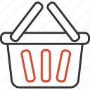 shopping basket, basket, buy, market, purchase