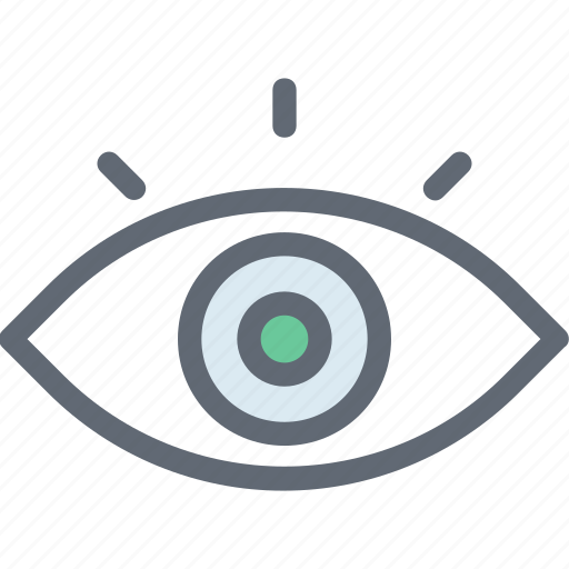 Body organ, eye, human eye, look, view icon - Download on Iconfinder