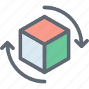 3d cube, cube, design, geometrical, shape 