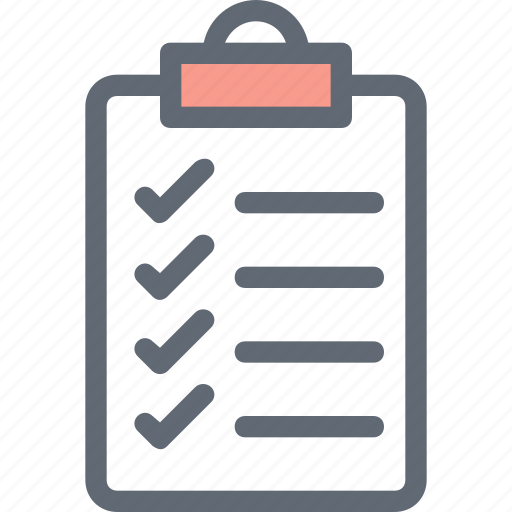 Agenda, checklist, checkmark list, list, todo icon - Download on Iconfinder