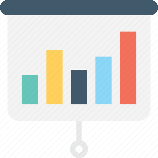 Bar chart, graph, graph presentation, presentation, statistics icon - Download on Iconfinder