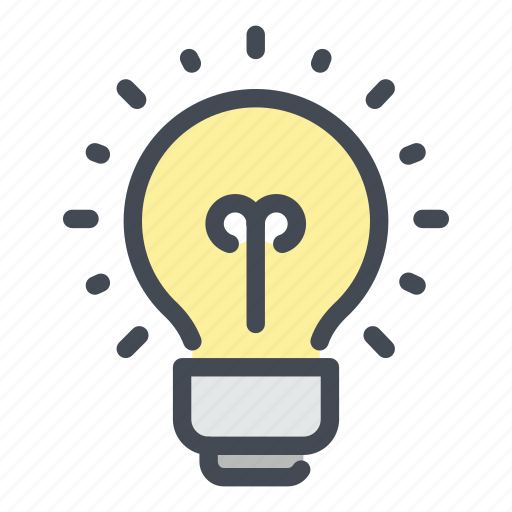 Light, bulb, idea, creativity, innovation, thinking icon - Download on Iconfinder