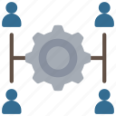people, management, users, cog, gear