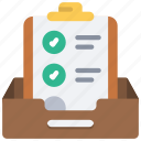 project, box, inbox, clipboard, task, list