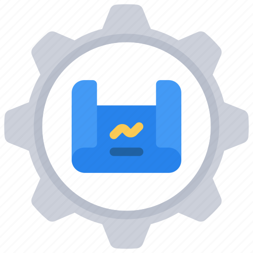 Project, management, cog, gear, manage icon - Download on Iconfinder