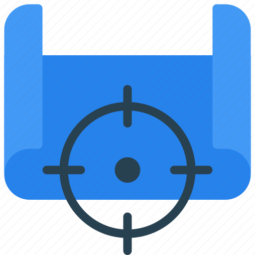 Project, scope, target, blueprint, blueprints icon - Download on Iconfinder