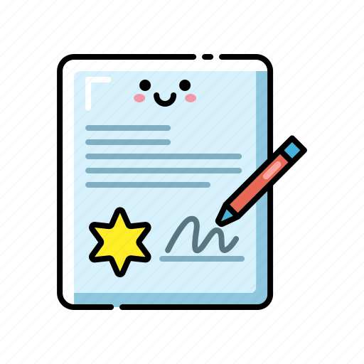 Agreement, business, contract, document, paper, partnership, signature icon - Download on Iconfinder