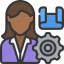 female, project, manager, woman, avatar, user 