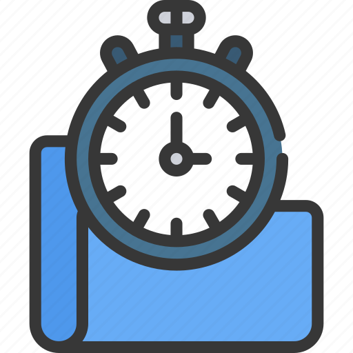 Folder, time, folders, files, timer icon - Download on Iconfinder