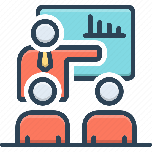 Business, company meeting, conference, confrontation, manifestation, meeting, presentation icon - Download on Iconfinder
