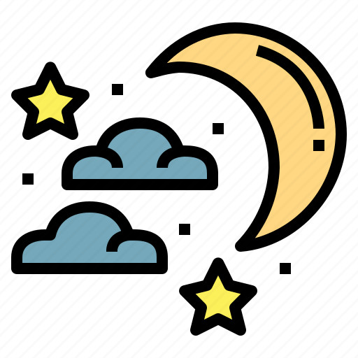 Half, moon, nature, night, star icon - Download on Iconfinder