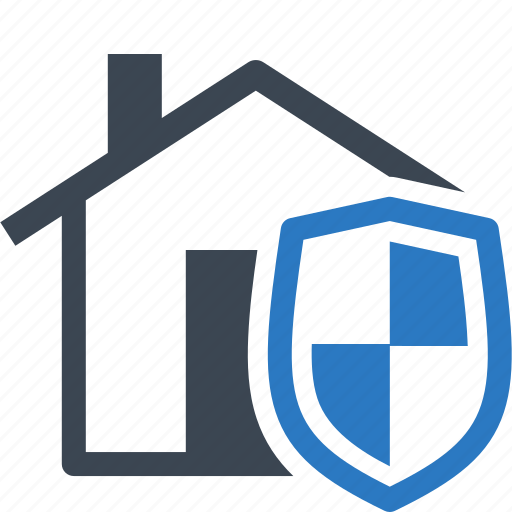 Home insurance, house, shield, home protection icon - Download on Iconfinder