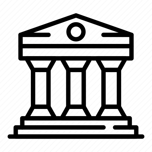 Court, house, thin, vector, yul901 icon - Download on Iconfinder