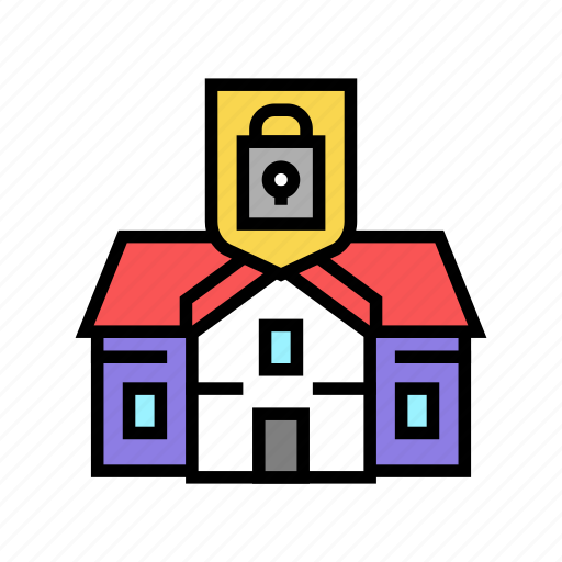 House, protect, digital, equipment, technology, business icon - Download on Iconfinder
