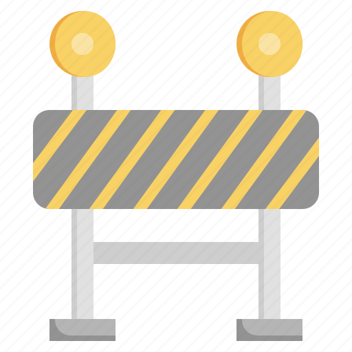 Barrier, traffic, under, construction, road icon - Download on Iconfinder