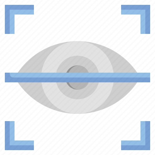 Eye, recognition, test, scanner, retinal, scan icon - Download on Iconfinder