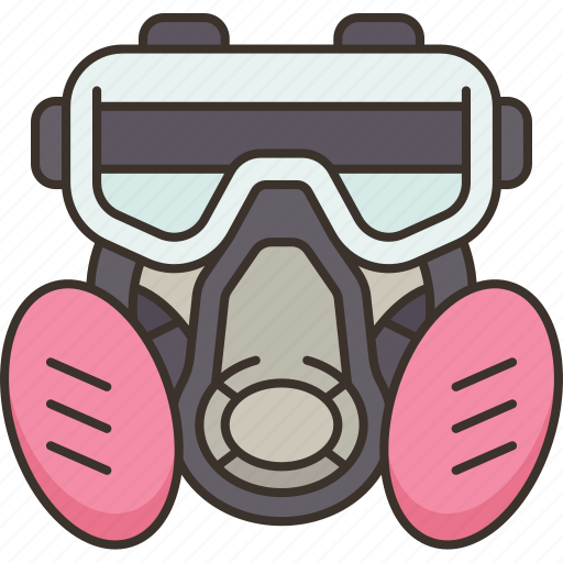 Mask, full, respirator, pollution, dust icon - Download on Iconfinder