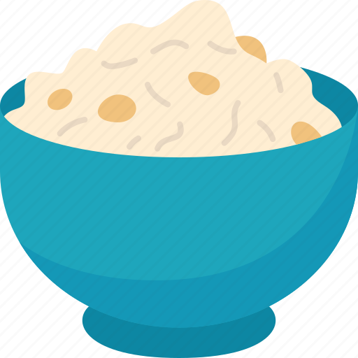 Porridge, oatmeal, breakfast, vegan, healthy icon - Download on Iconfinder