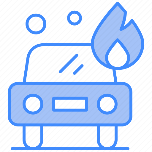Burning, car, fire, protest icon - Download on Iconfinder