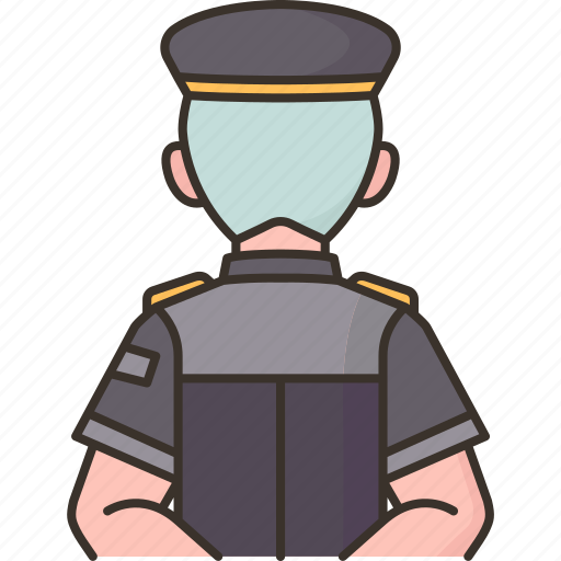 Police, cop, officer, enforcement, security icon - Download on Iconfinder