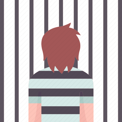 Prisoner, arrested, jail, criminal, punishment icon - Download on Iconfinder