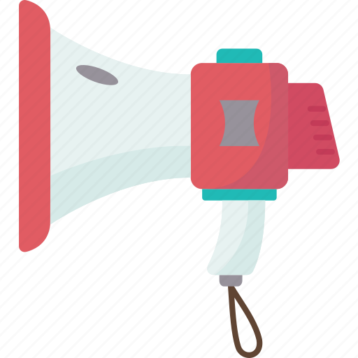 Megaphone, announce, speaker, attention, loud icon - Download on Iconfinder
